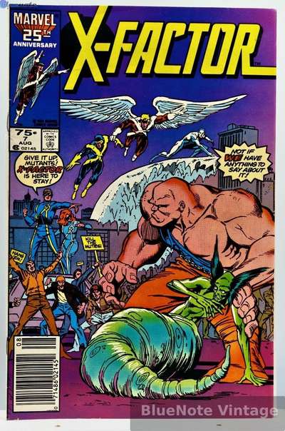 X-Factor - Vol. 1 No. 7 - 1st Sabretooth in X-Book