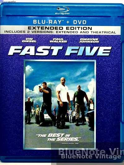 Fast Five Blu-ray Extended Edition