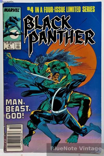 Black Panther No. 4 of 4 - Limited Series - Oct. 1988
